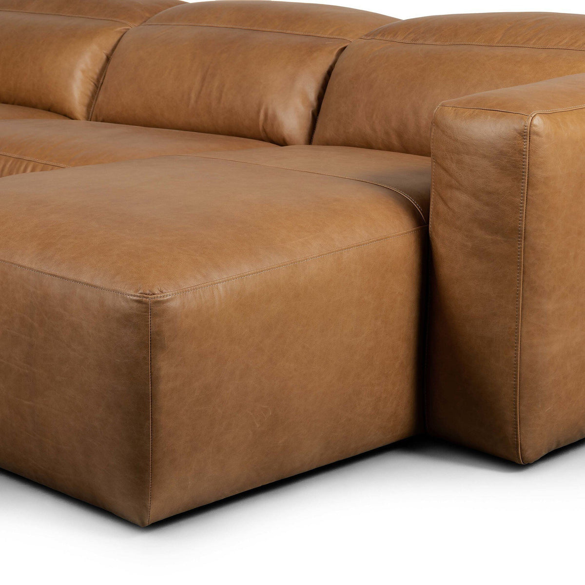 Radley Power Recliner 3-Piece Sectional W/ Chaise - Sonoma Butterscotch