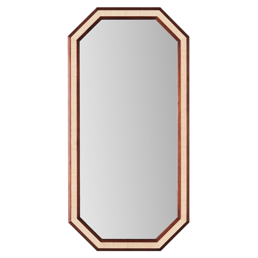 Rattan Large Mirror