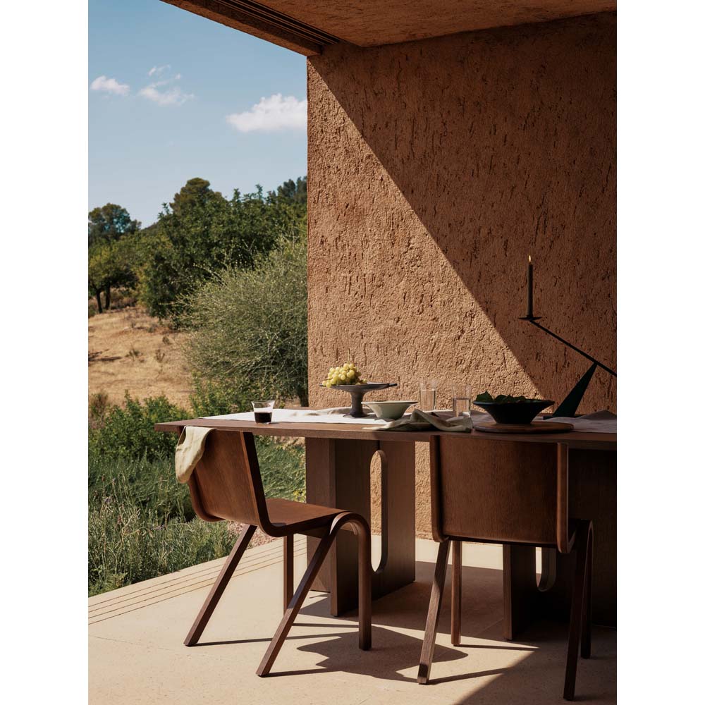 Ready Dining Chair - Red Stained Oak