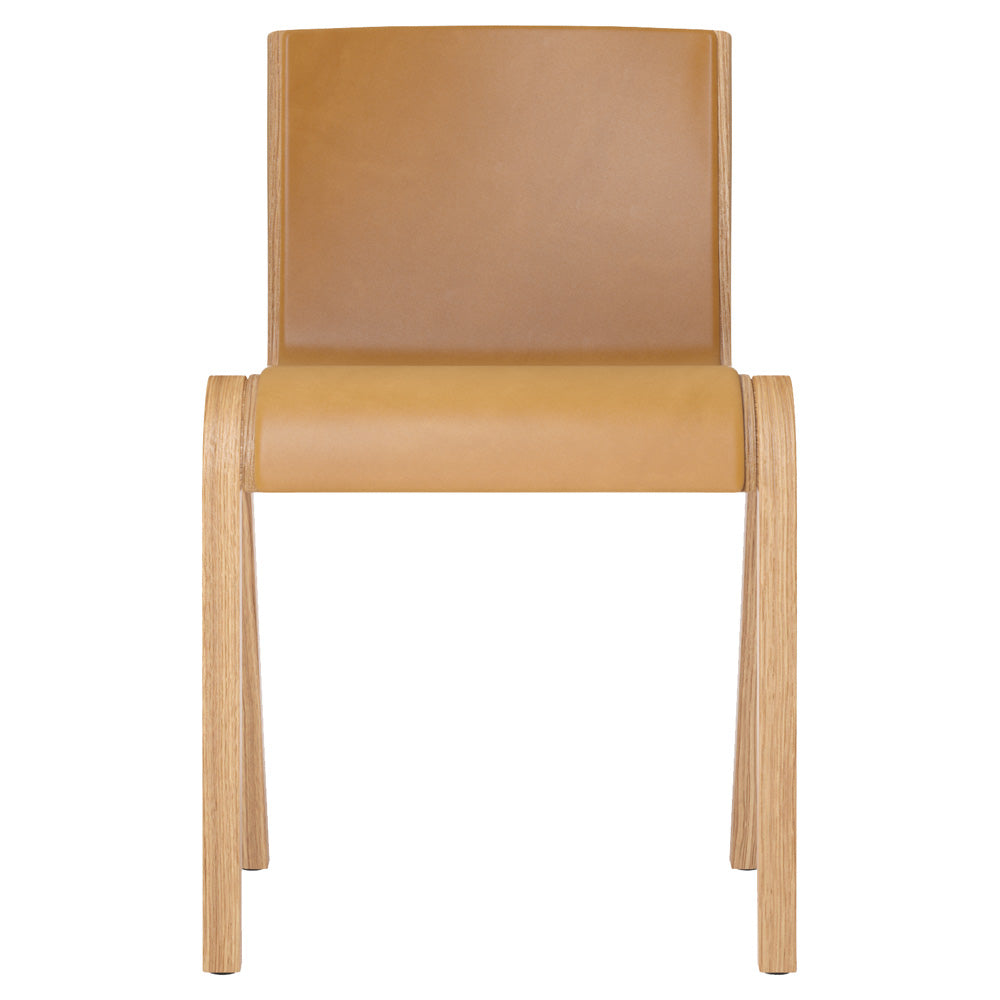 Ready Front Upholstered Dining Chair - Natural Oak, Dakar