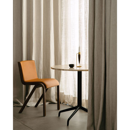 Ready Front Upholstered Dining Chair - Red Stained Oak