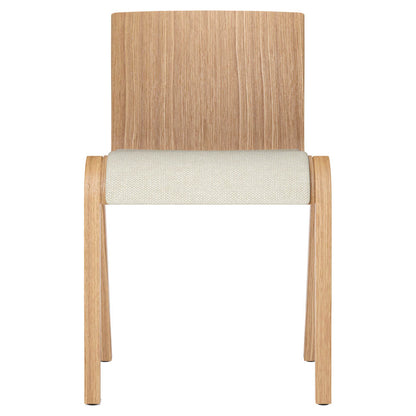 Ready Seat Upholstered Dining Chair - Natural Oak