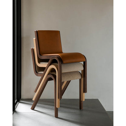 Ready Seat Upholstered Dining Chair - Natural Oak, Dakar
