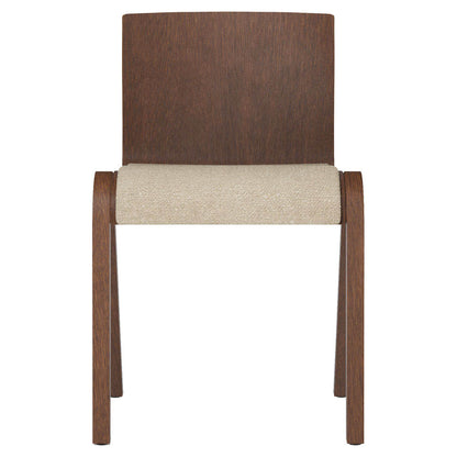 Ready Seat Upholstered Dining Chair - Red Stained Oak, Boucle