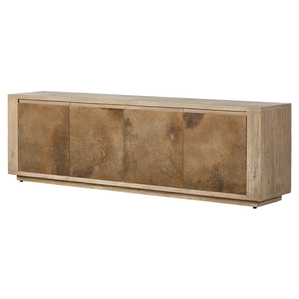 Redondo Media Console - Bleached Alder