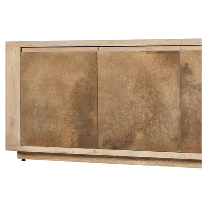 Redondo Media Console - Bleached Alder