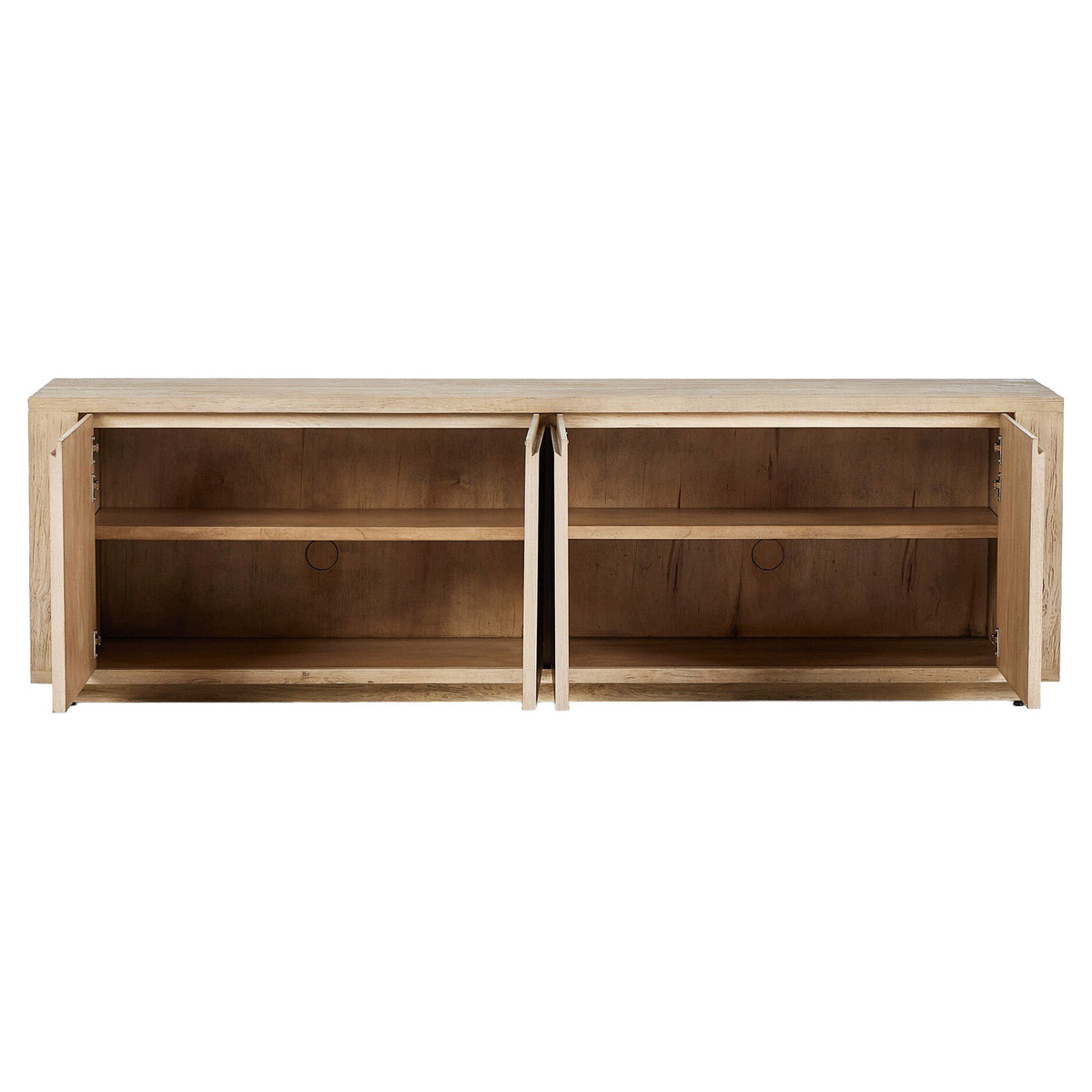 Redondo Media Console - Bleached Alder