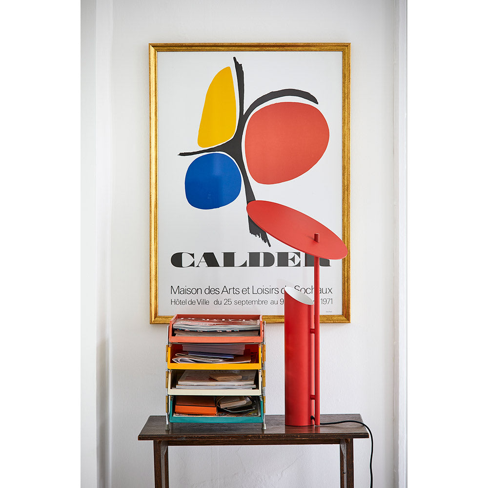 Reflect Table Lamp - Matt Red