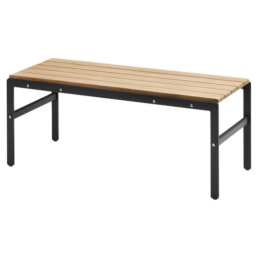 Reform Outdoor Bench - Anthracite Black