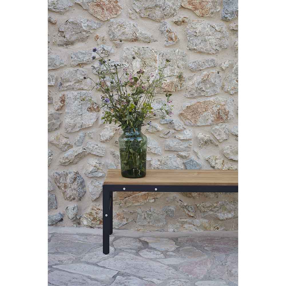 Reform Outdoor Bench - Anthracite Black