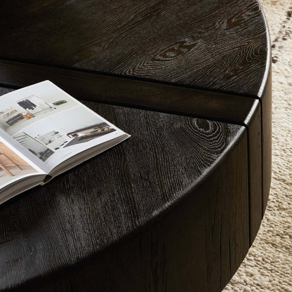 Renan Coffee Table - Dark Espresso Reclaimed French Oak