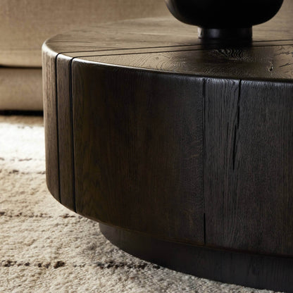 Renan Coffee Table - Dark Espresso Reclaimed French Oak