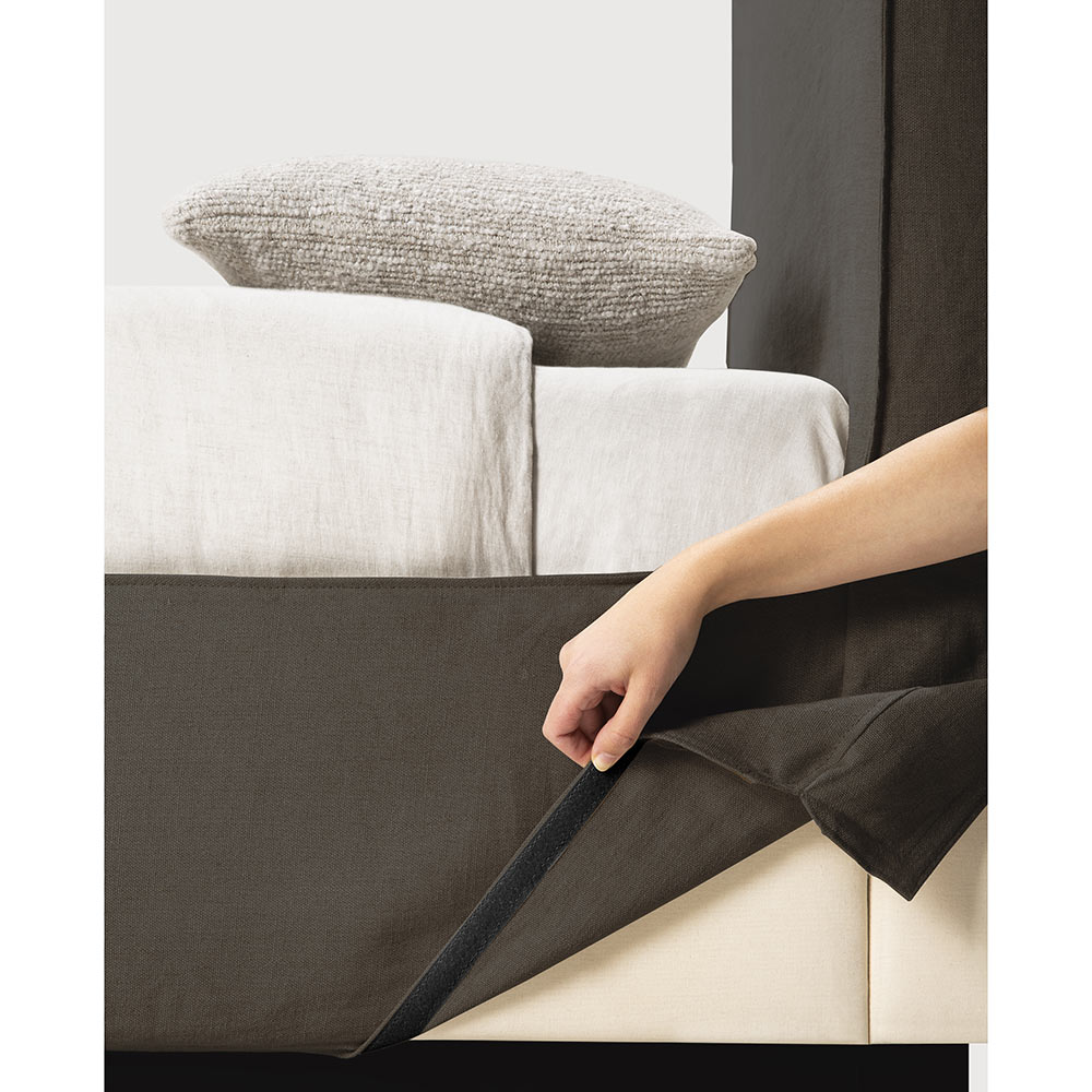 Revive Upholstered Bed - Gray