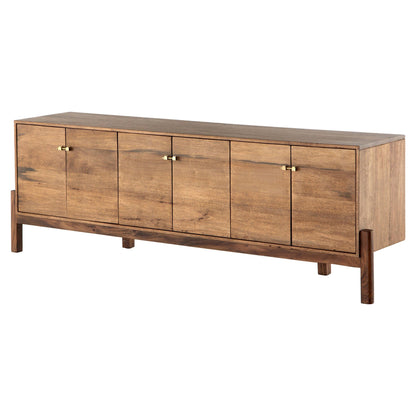 Reza Media Console - Smoked Honey
