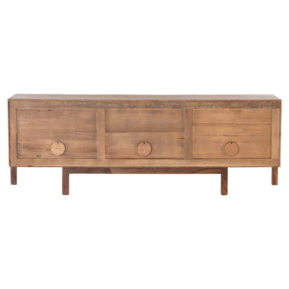 Reza Media Console - Smoked Honey