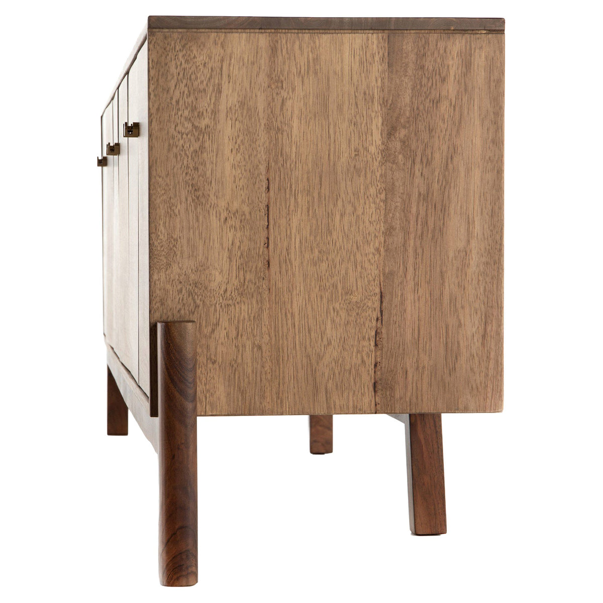 Reza Media Console - Smoked Honey