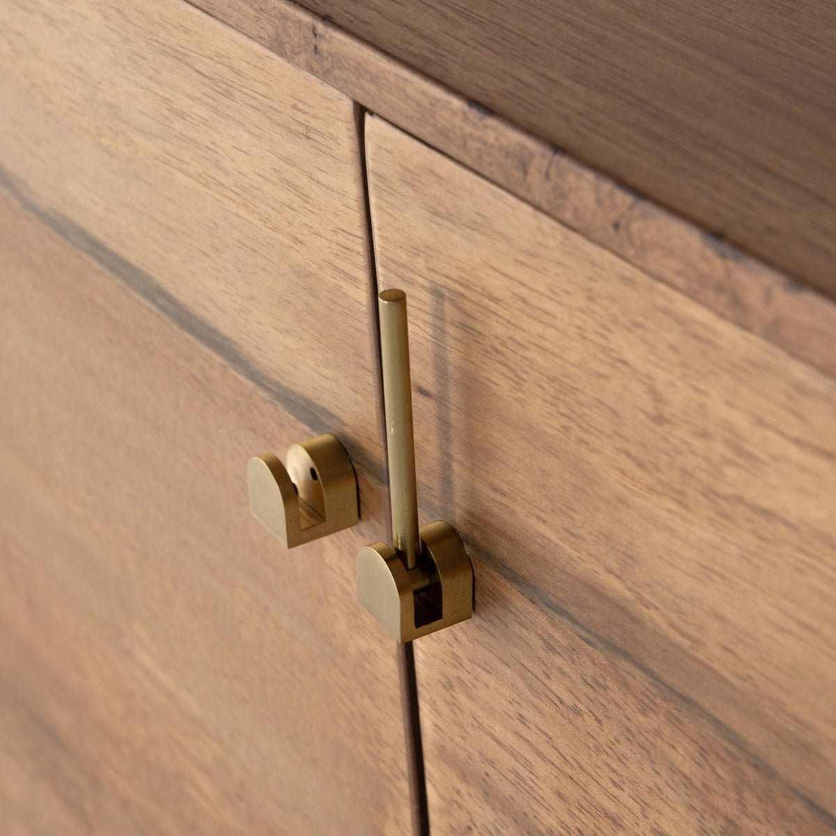 Reza Media Console - Smoked Honey