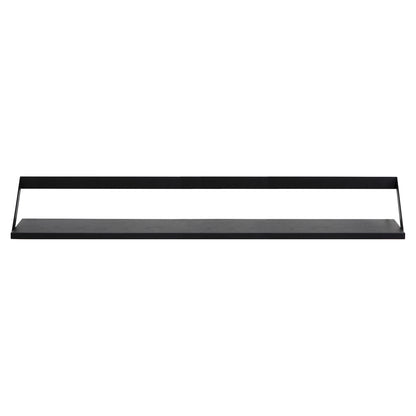 Ribbon Shelf - Black Oak/Black, 55"W