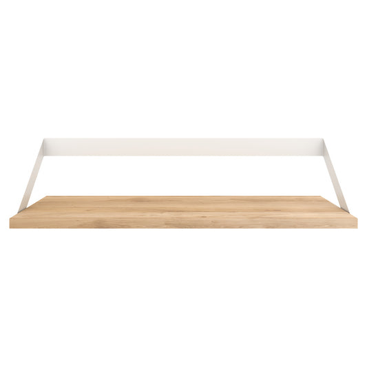 Ribbon Shelf - Oak/White, 27.5"W