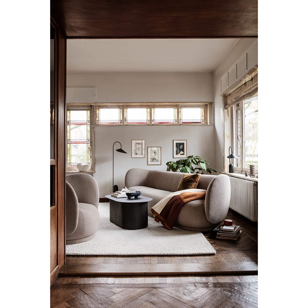 Rico 3 Seater Sofa - Boucle Off White