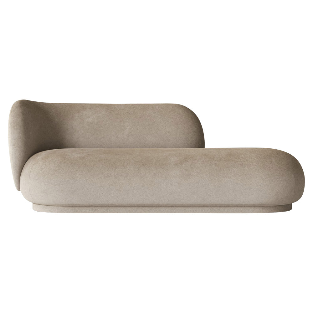 Rico Divan - Faded Velvet Sand