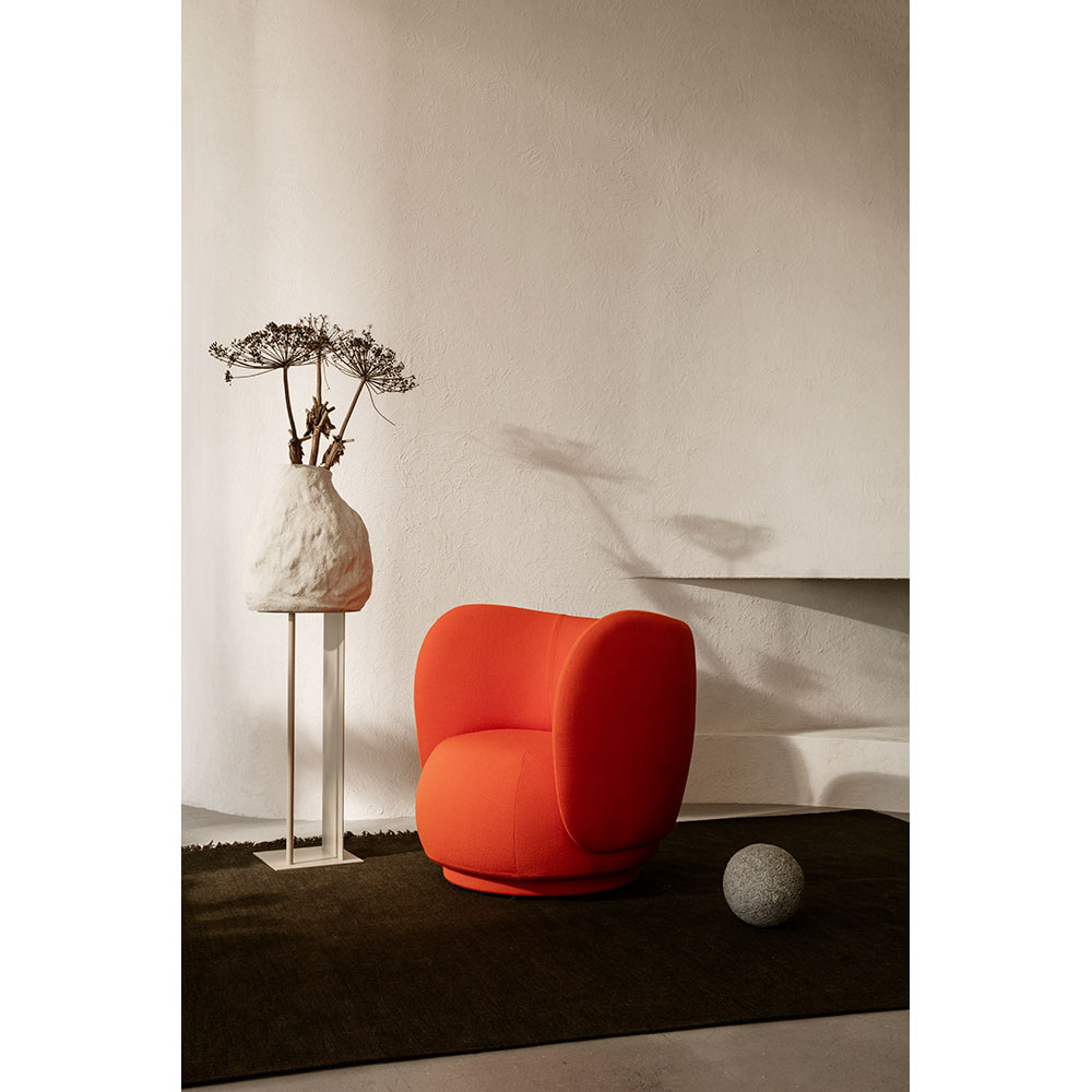 Rico Lounge Chair - Faded Velvet Sand