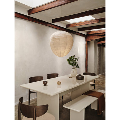 Rink Dining Table - Eggshell