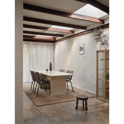 Rink Dining Table - Eggshell