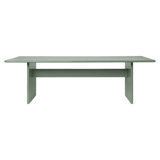 Rink Dining Table - Tea Green