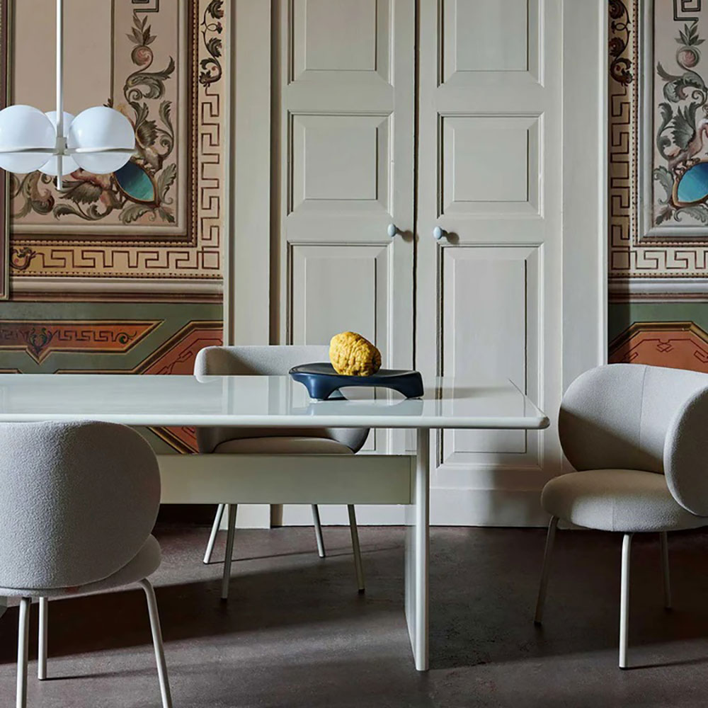 Rink Dining Table - Tea Green