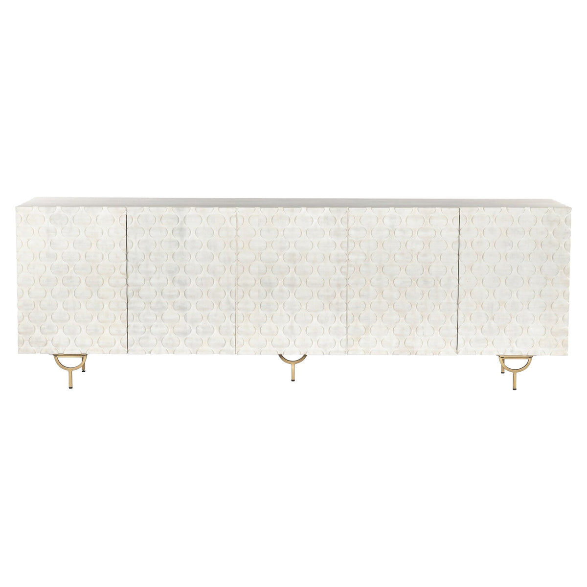 Rio Media Console - White Wash