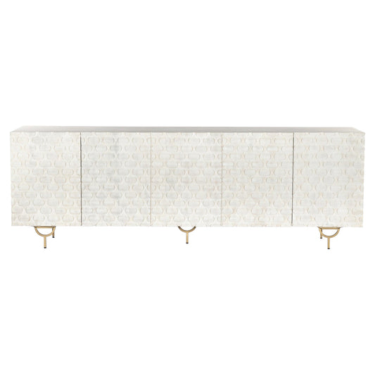 Rio Media Console - White Wash