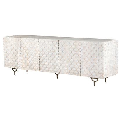 Rio Media Console - White Wash