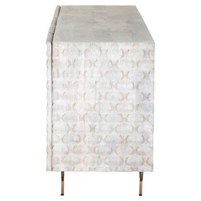 Rio Media Console - White Wash