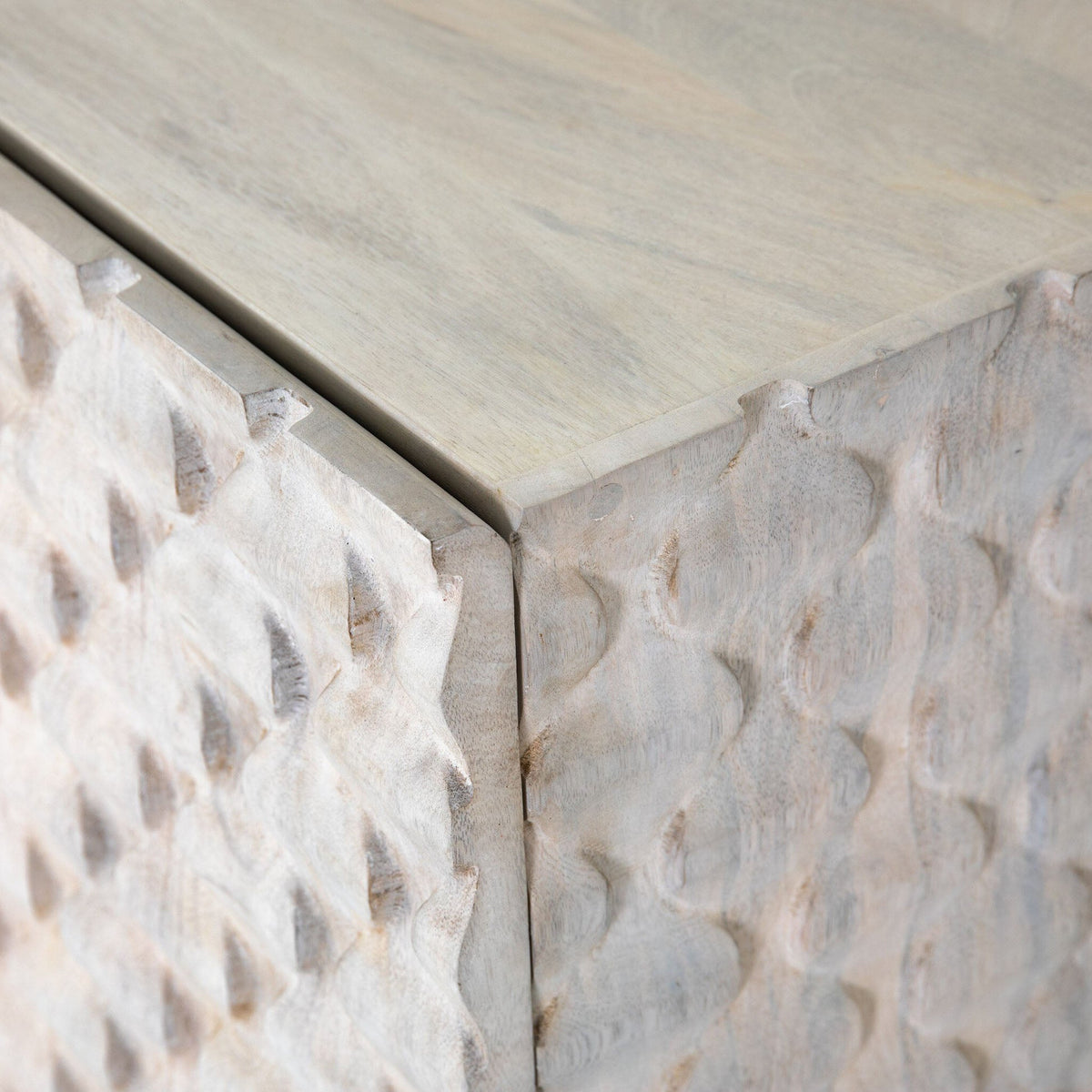 Rio Media Console - White Wash