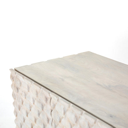 Rio Media Console - White Wash