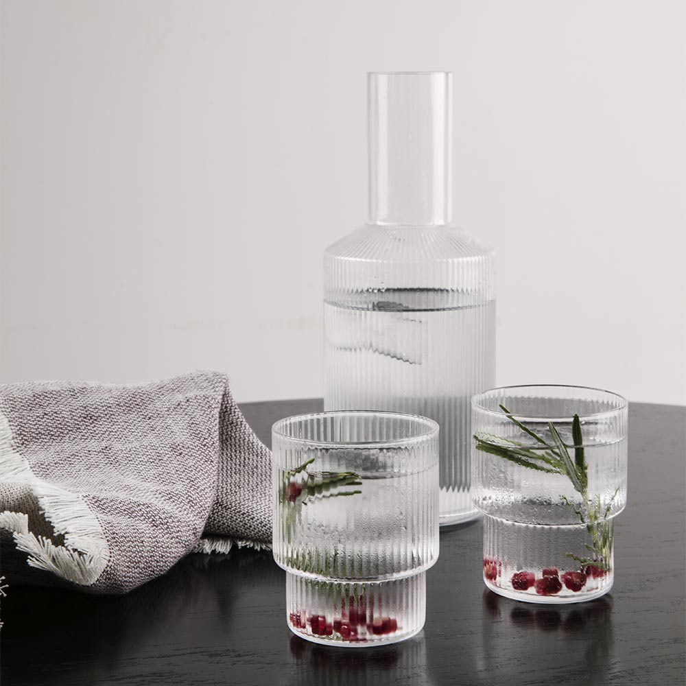 Ripple Glass - Clear