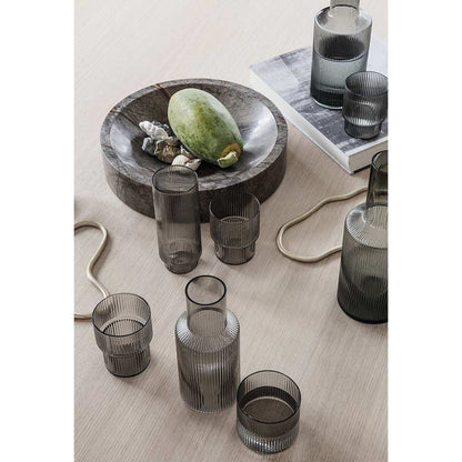 Ripple Glass - Smoked
