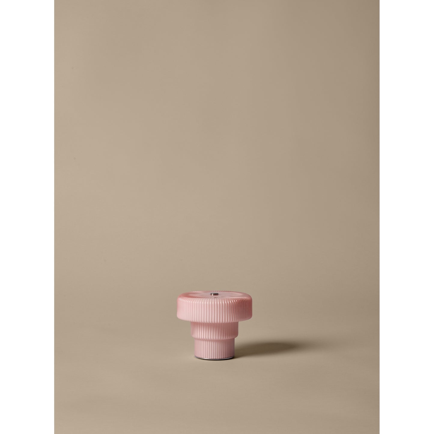 Ripple Portable Lamp - Pale Rose
