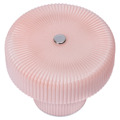 Ripple Portable Lamp - Pale Rose