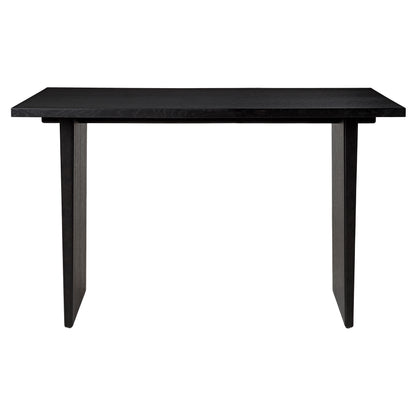 Private Desk - Brown/Black Oak