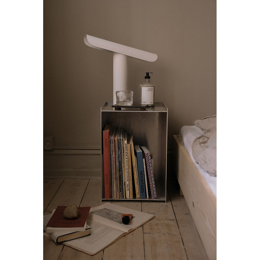 Rivet Box Table - Aluminum