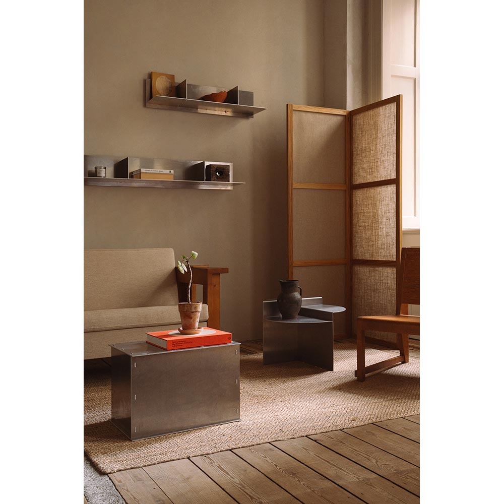 Rivet Box Table - Aluminum