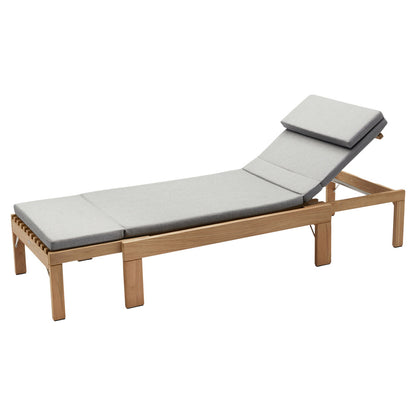 Riviera Sunbed Cushion - Ash