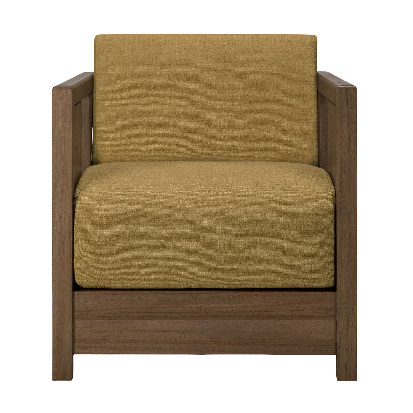 Roan Lounge Chair - Amber, Wild Brown Teak