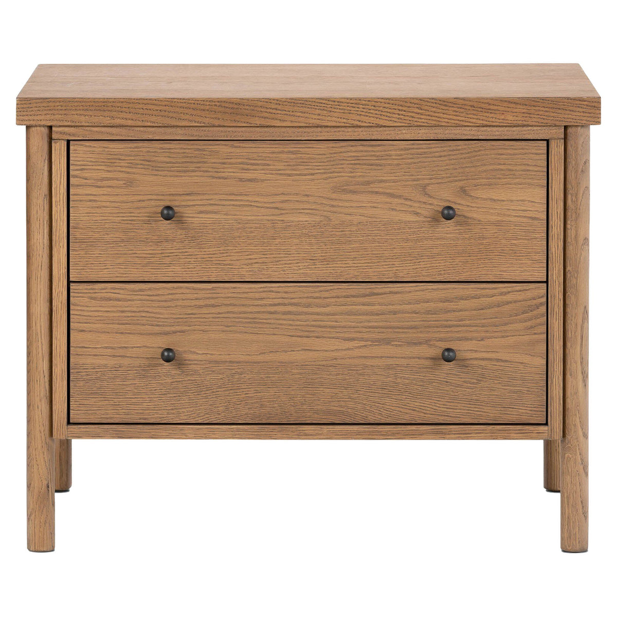 Roark Nightstand - Amber Oak Veneer