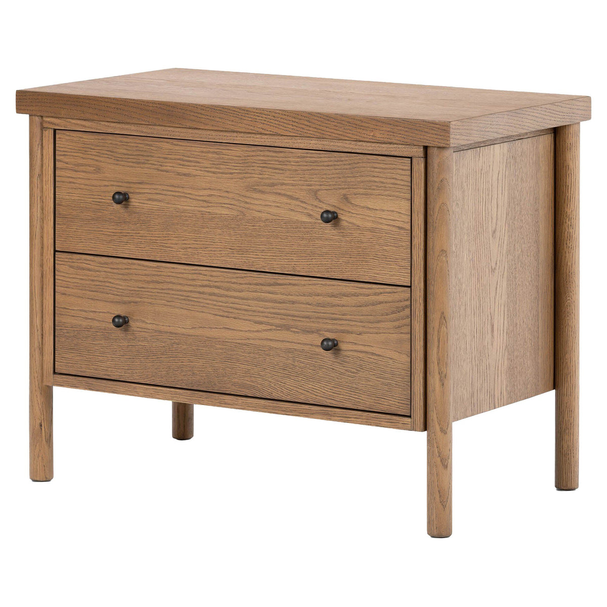 Roark Nightstand - Amber Oak Veneer