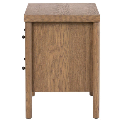 Roark Nightstand - Amber Oak Veneer