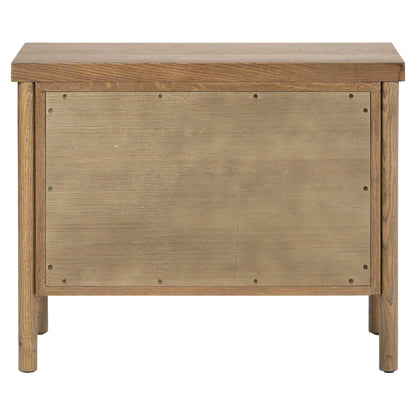 Roark Nightstand - Amber Oak Veneer