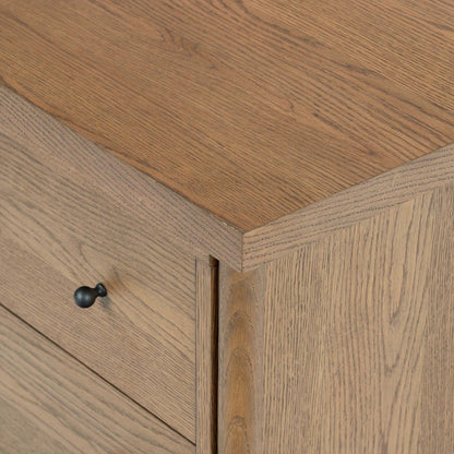 Roark Nightstand - Amber Oak Veneer